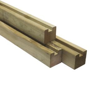 90 x 90 x 2700 mm - U - 28 mm